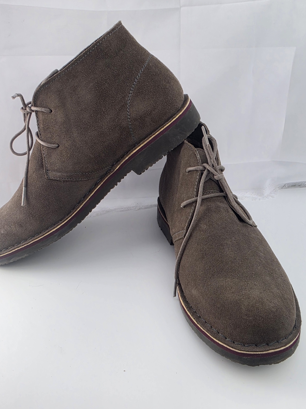 Propèt Men's Brown Suede Chukka Boots 10.5 XX 5E Wide